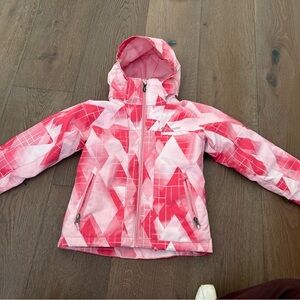 COLUMBIA Arctic Trip III Interchange Jacket Girl's Youth Size XL Pink 3 in 1